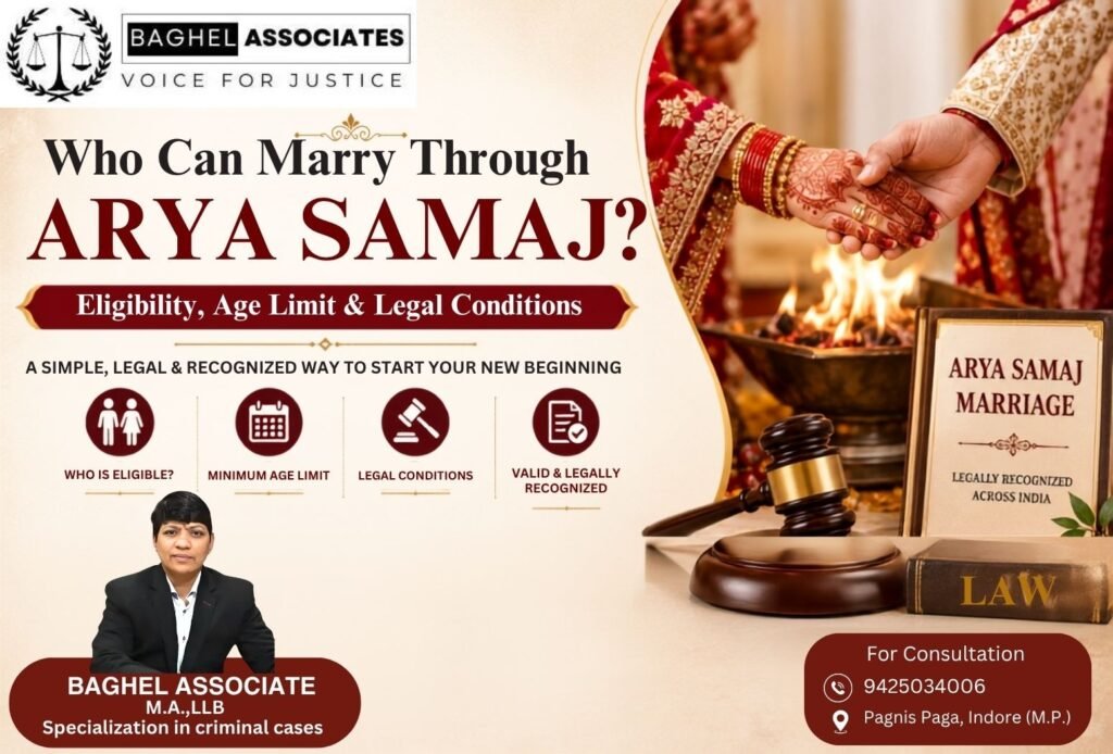 Who Can Marry Through Arya Samaj? Eligibility, Age Limit and Legal Conditions